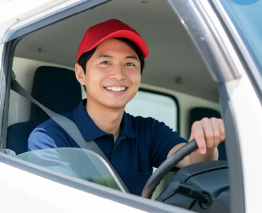 最短で駆けつけるスタッフ